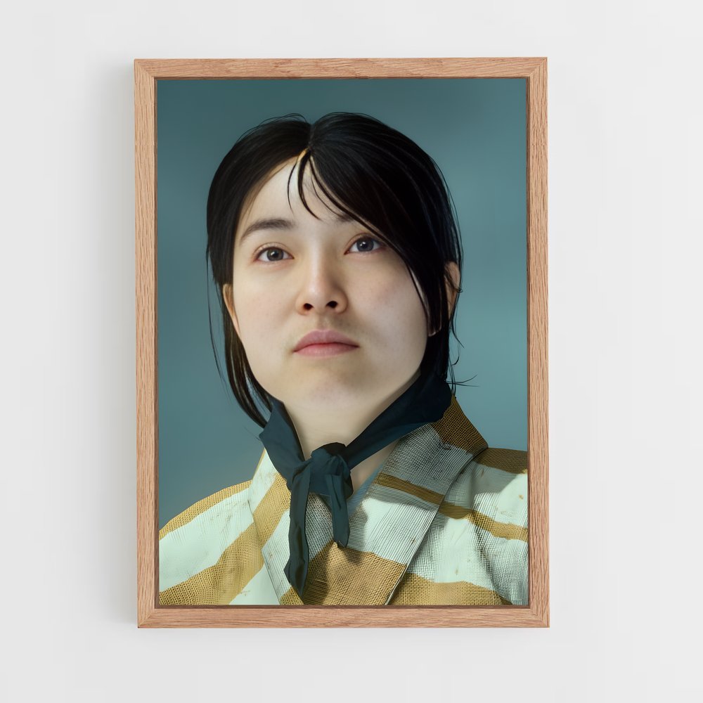 Poster Yuna de tsushima – affiche Ghost of tsushima (vue 4)